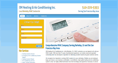 Desktop Screenshot of berkeleyhvaccontractor.com